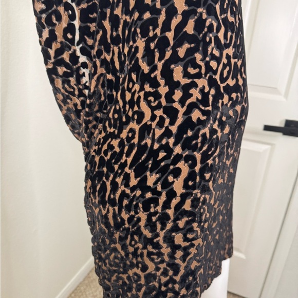 Foley + Corinna Brown and Black Sheath Mini Dress Size XS.  #162 - Picture 7 of 12